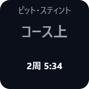 コース上・スティント中