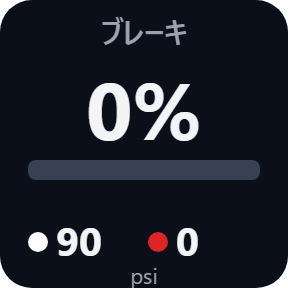 圧力計を psi で
